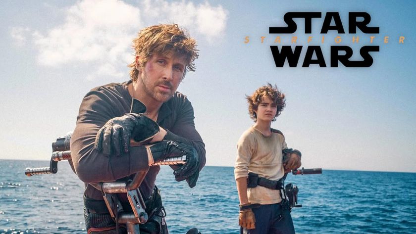 A man and a boy on a watercraft on the ocean