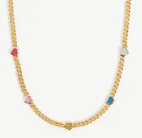 JELLY HEART GEMSTONE CHARM NECKLACE, $245 (£191) | Missoma