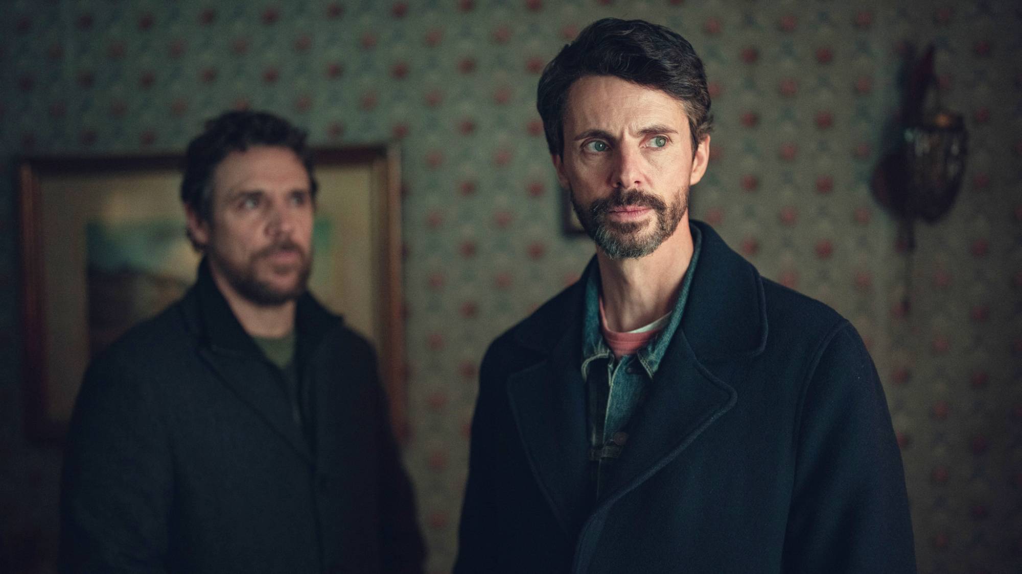 Matthew Goode in "Dept. Q" now streaming on Netflix