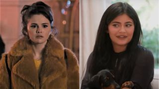 Selena Gomez in Only Murders in the Building and Kylie Jenner on The Kardashians.
