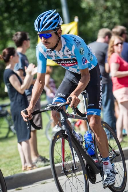 Lachlan Morton (Garmin-Sharp) held onto the best young rider jersey through the end of the race.