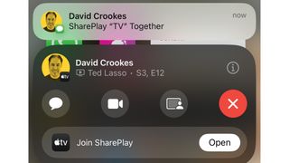 SharePlay iOS function