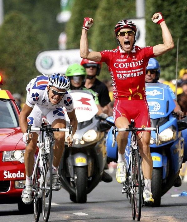 'Yeeaaah!' Chavanel silenced his critics in the French press with a Tour stage victory.