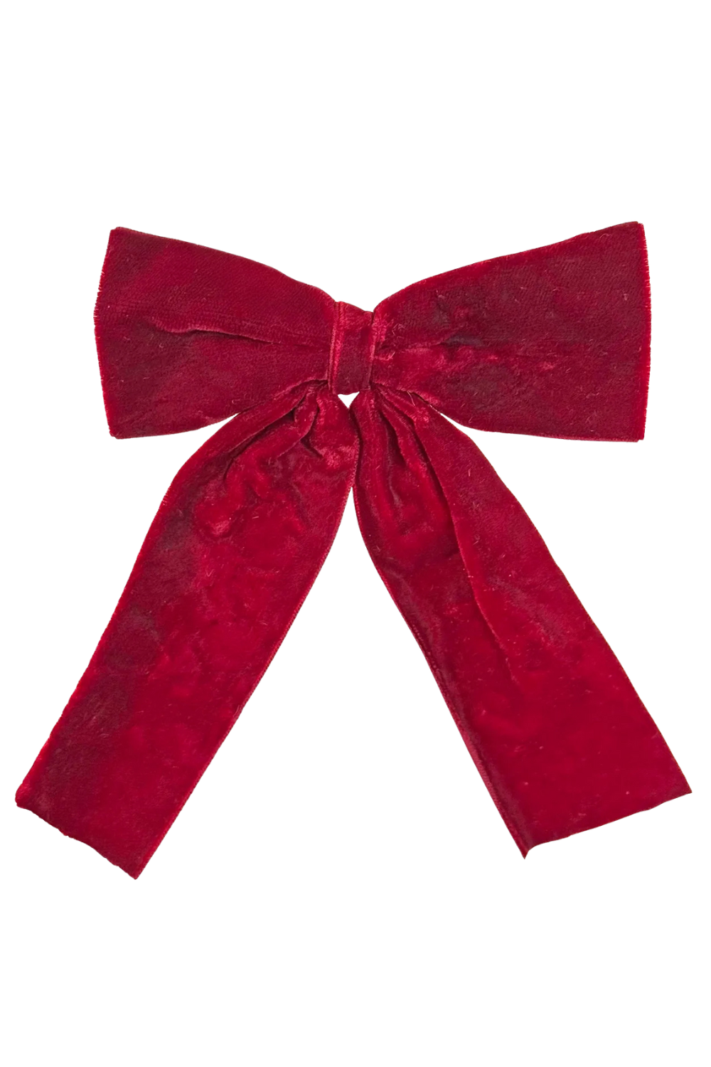 Fortnum and Mason, Red Velvet Bow Clip