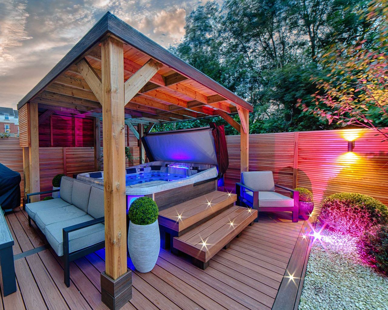 Hot tub privacy ideas: 10 ways to make your garden spa feel more