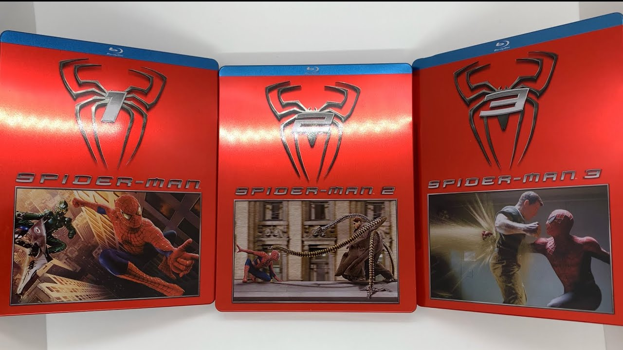 Spider-Man Futureshop Blu-ray steelbooks