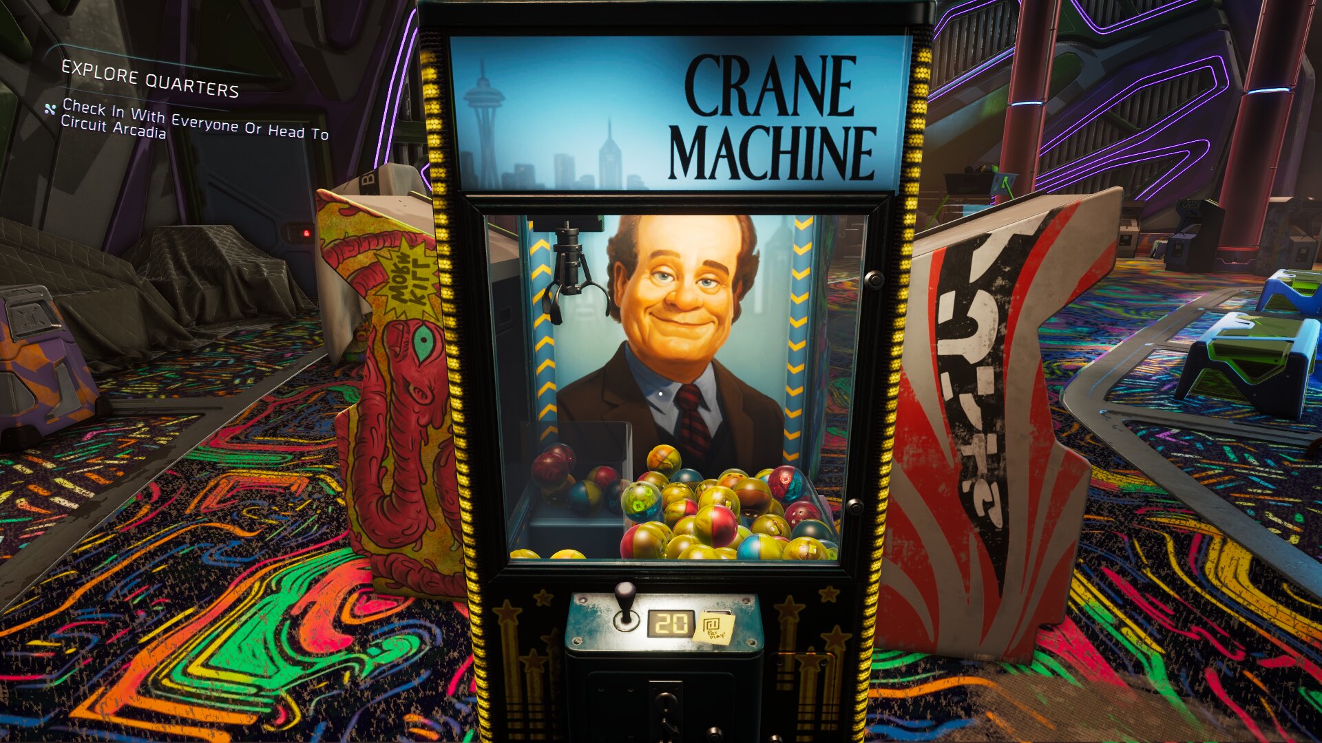 High on Life 2 screenshot of a Crane on a Crane.