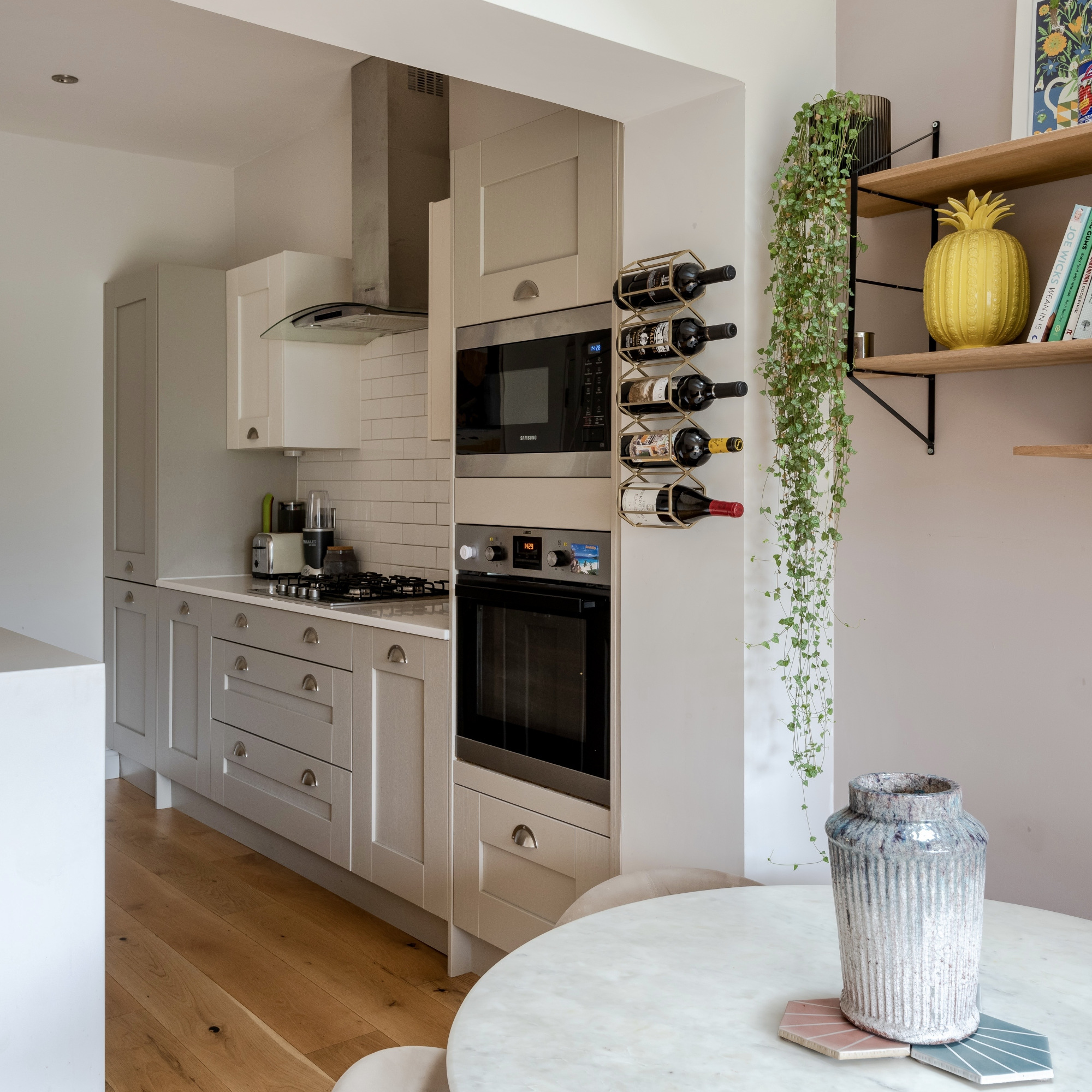 kitchen with dining area
