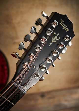 Despite the squad of Taylor tuners that dwell on the 12-string’s elongated headstock, we couldn’t detect any more than a smidge of neck heaviness overall