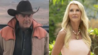 Kevin Costner as John Dutton on Yellowstone and Joan Vassos on The Golden Bachelorette.