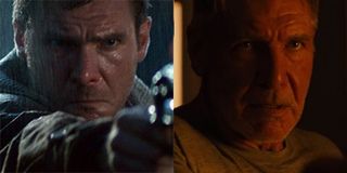 Rick Deckard side by side Blade Runner 2049