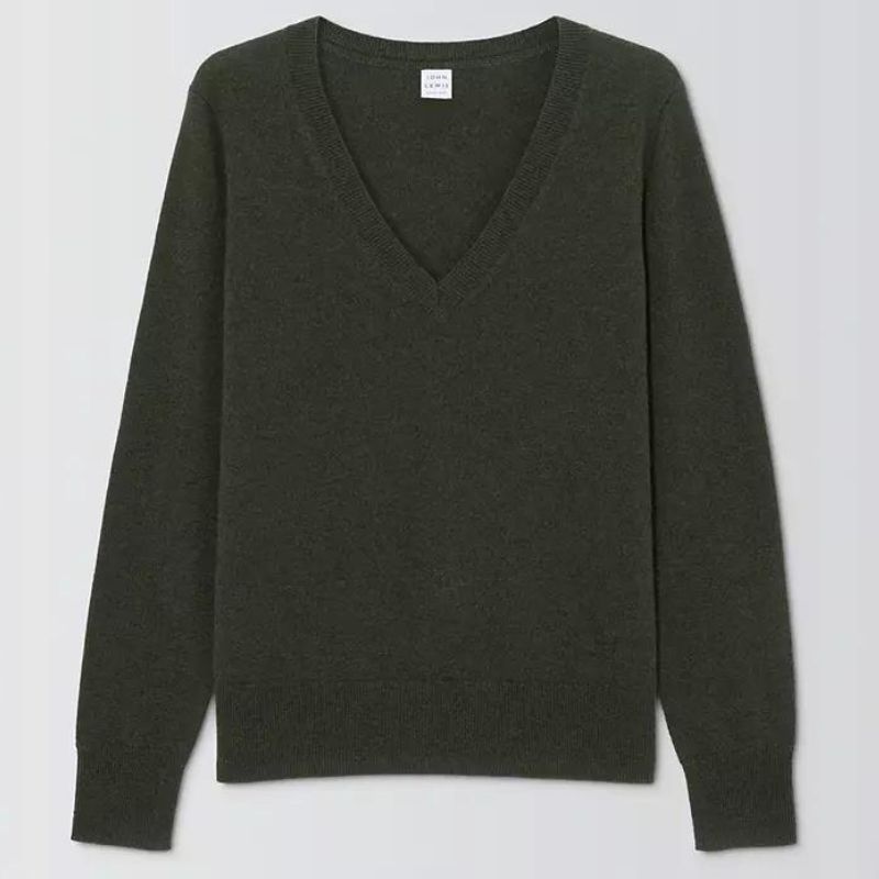 John Lewis Cashmere V-neck Jumper