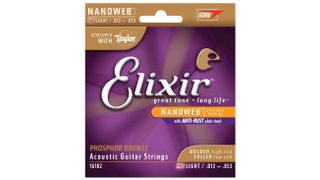 Best acoustic guitar strings: Elixir Nanoweb HD Light