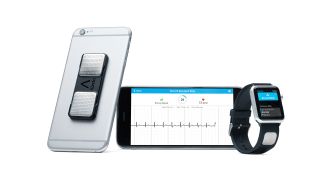 KardiaBand is now the first FDA-cleared medical device for the Apple Watch. Credit: AliveCor