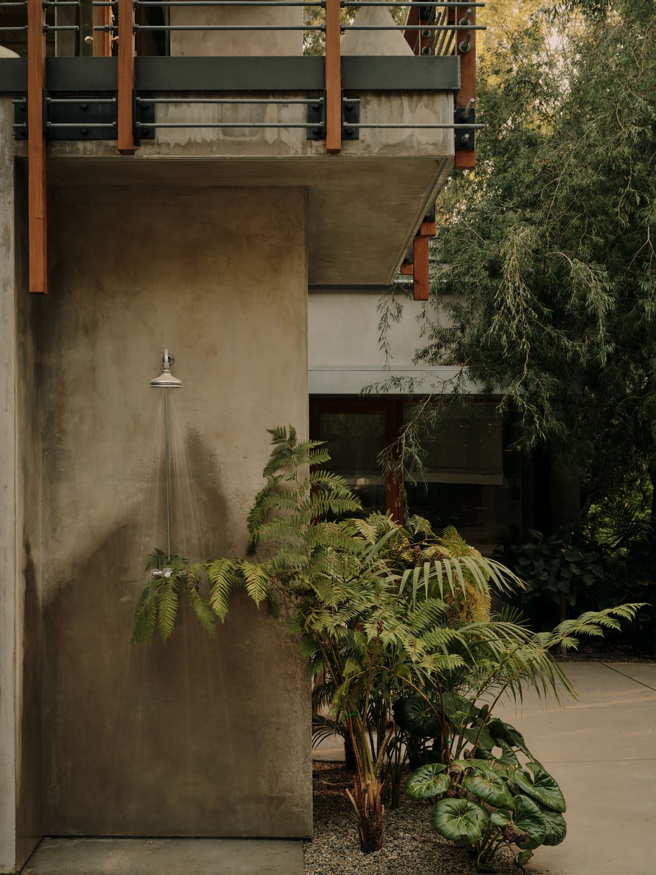 exterior of hollywood home