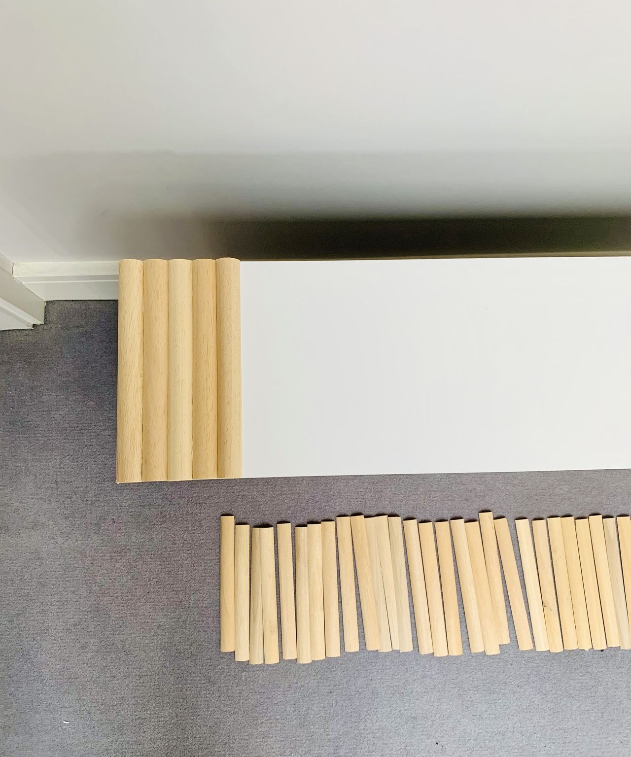 IKEA MALM cabinet hack in a girl's bedroom