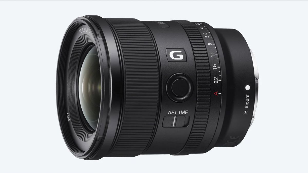 Meet the Sony FE 20mm f/1.8 G – the widest full-frame E-mount prime lens