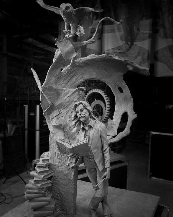 Designs revealed for bronze Neil Peart statues in Lakeside Park Louder