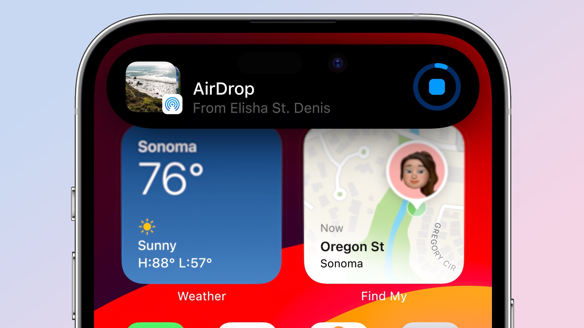 iOS 17 AirDrop teilt große Dateien
