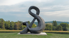 Ampersand (2018) by William Kentridge at Yorkshire Sculpture Park
