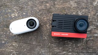 Insta360 Go 3 camera compared to the BetaFPV SMO 4K naked action camera