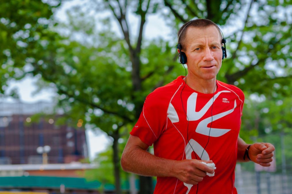 running