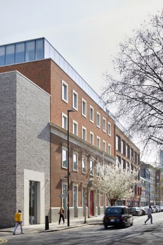 exterior corner shot of Technique building in London
