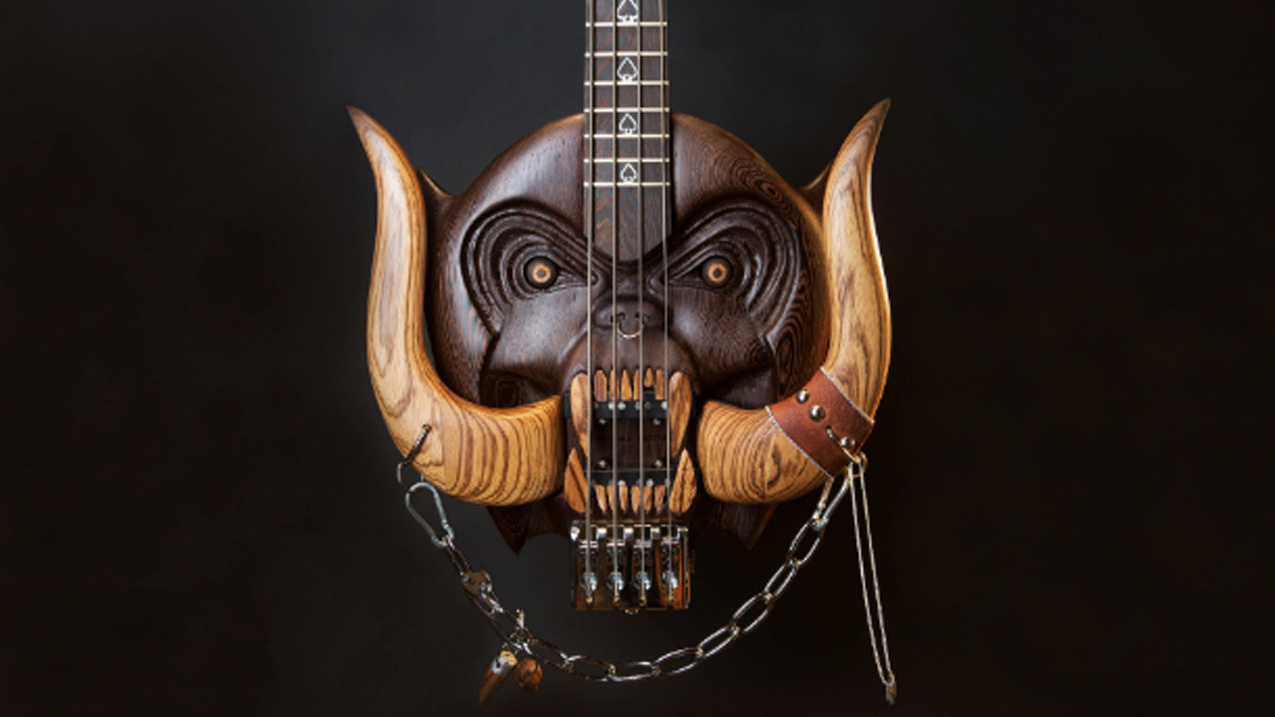 One of the specially commissioned basses