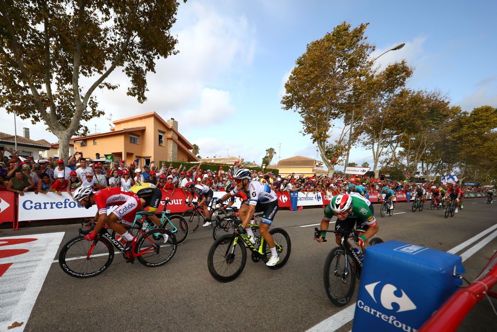 Nacer Bouhanni (Cofidis) takes a convincing victory