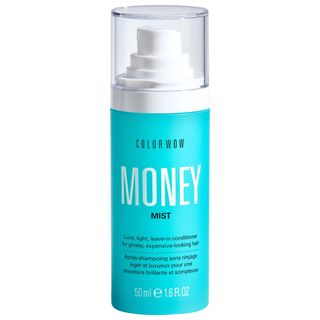 Mini Money Mist Leave in Conditioner with top on white background