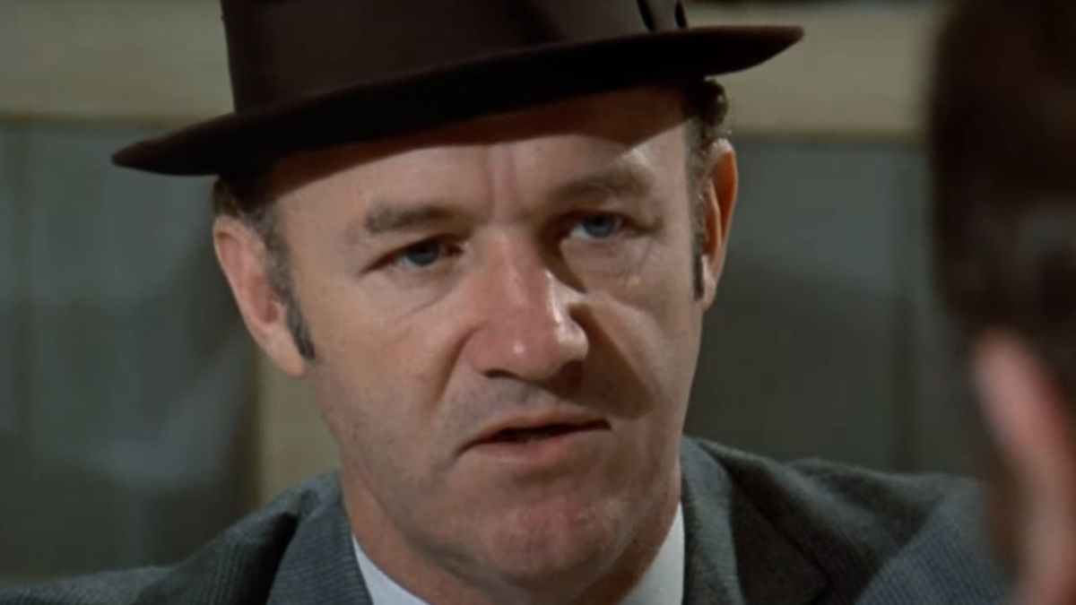 Gene Hackman reprising his role as Jimmy &quot;Popeye&quot; Doyle in French Connection II