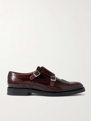 Brogues de couro Lana R