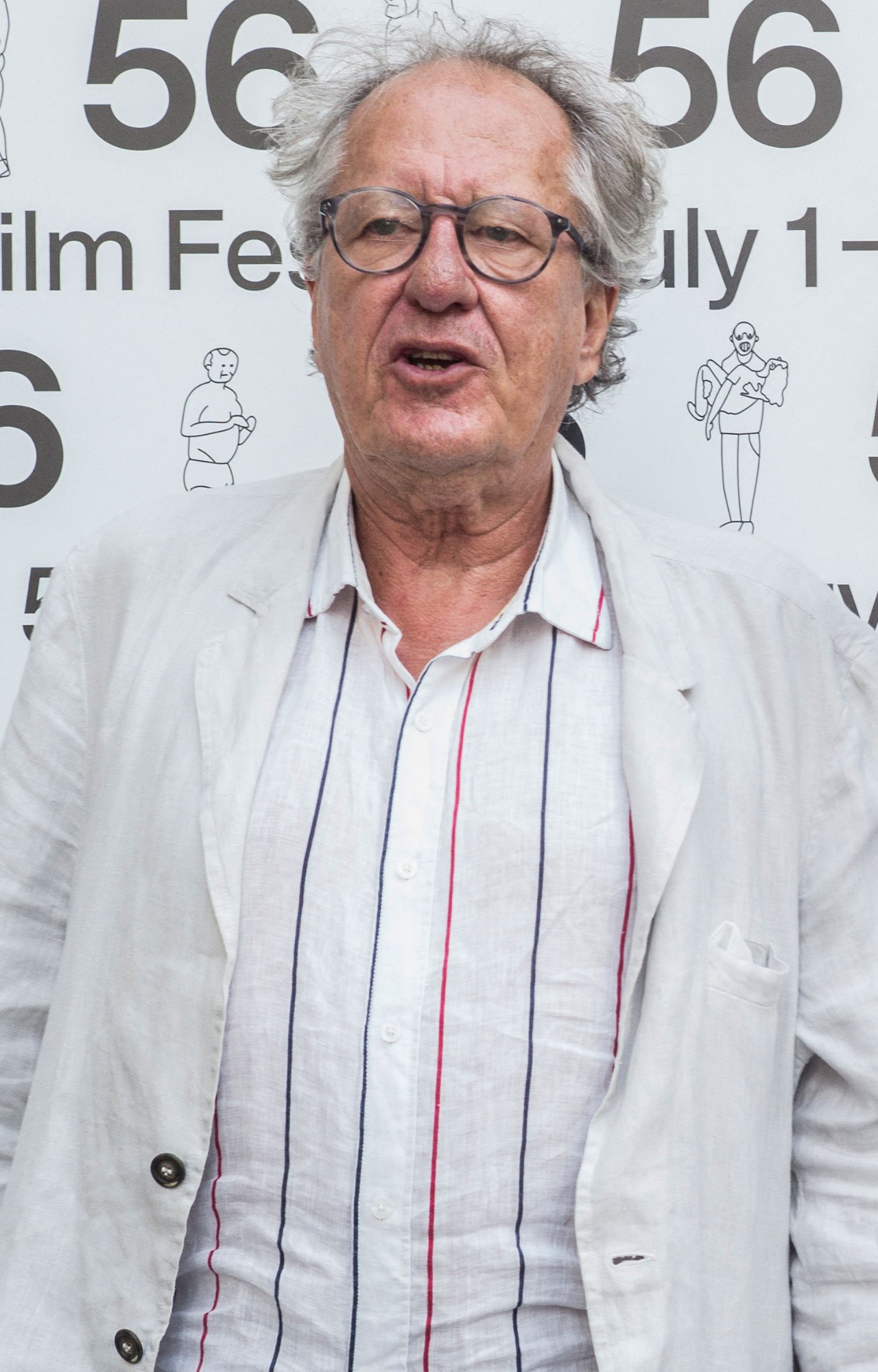 Goeffrey rush at the 56th Karlovy Vary International Film Festival