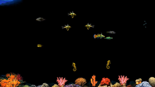 After Dark's fish screensaver
