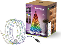 Nanoleaf Smart Holiday String Lights: $99.99now $89.99 at Amazon
Perfect for your tree with its 250 addressable LEDs, this smart holiday lights from Nanoleaf isn't just smart; it's got a lot of fun features as well, including gorgeous color scenes, holiday presets, and animated color gradients. They're also music- and sound-reactive, which means they can dance to all the Yuletide carols you're playing over the speakers. What's more, they're outdoor lights as well. Right now, Nanoleaf is offering a 10% holiday discountpromo code FRO1K30B3UCW