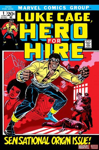 cover of Luke Cage: Hero For Hire #1