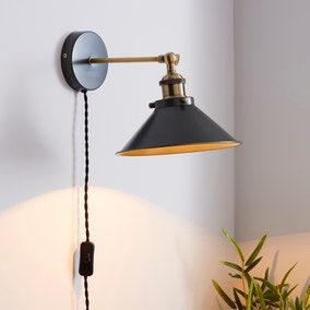 Logan Plug in Wall Light