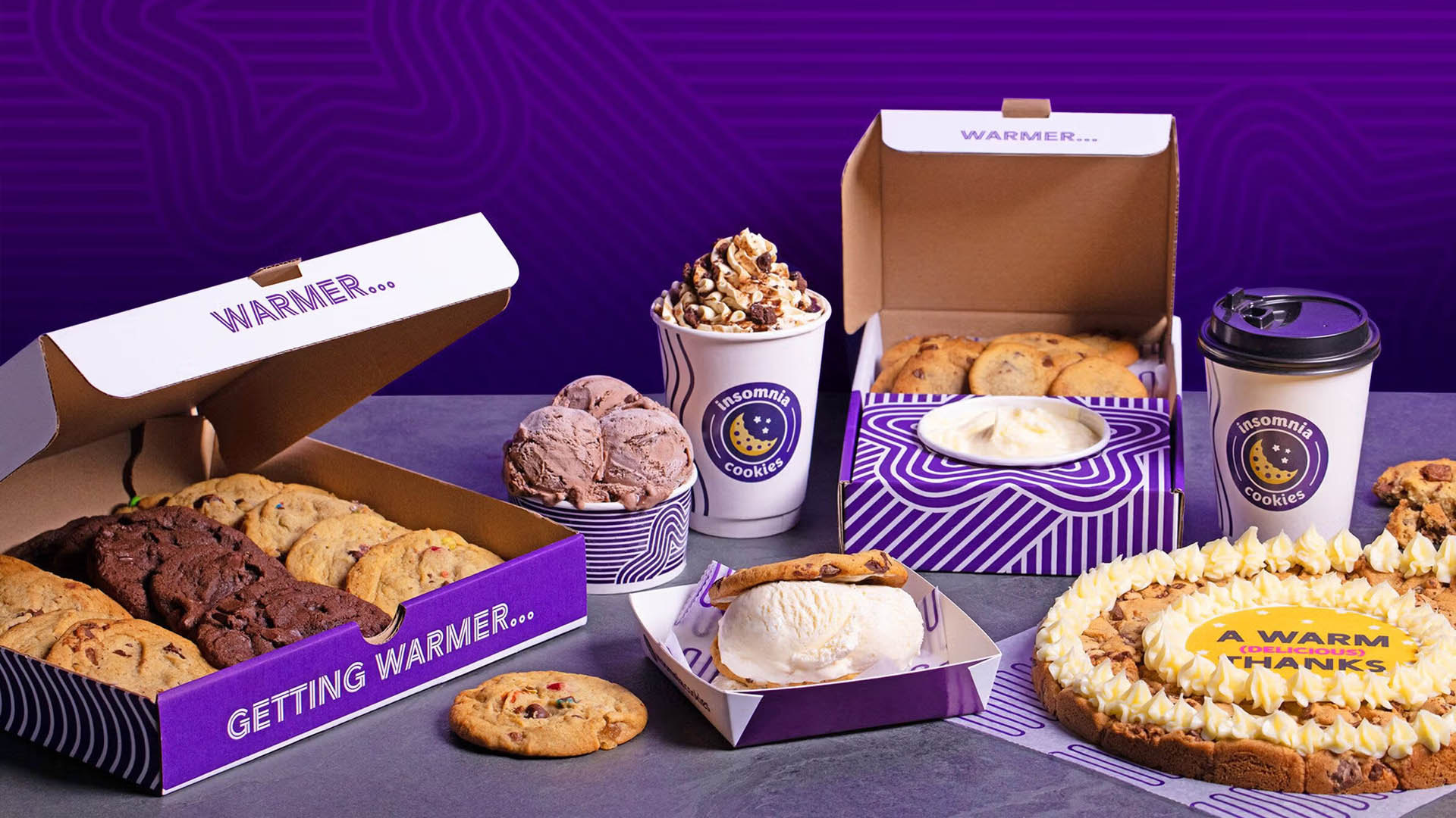 A photo of a platter of cookies. 