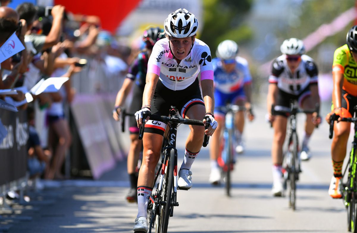 Best young rider Floortje Mackaij (Team Sunweb Women)
