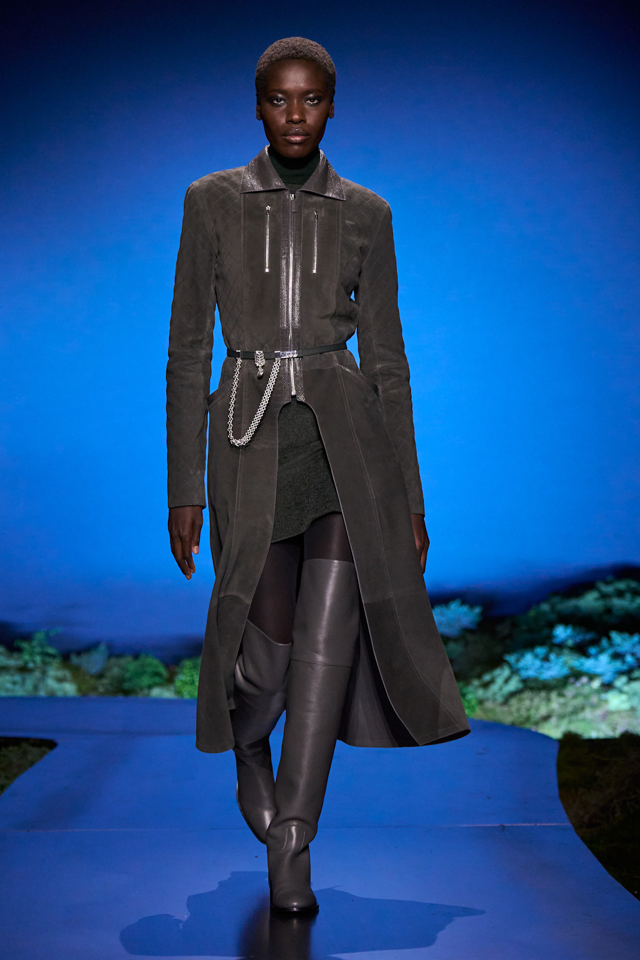 Photo of models walking in Herm&amp;egrave;s Fall Winter 2026 show at Paris Fashion Week.