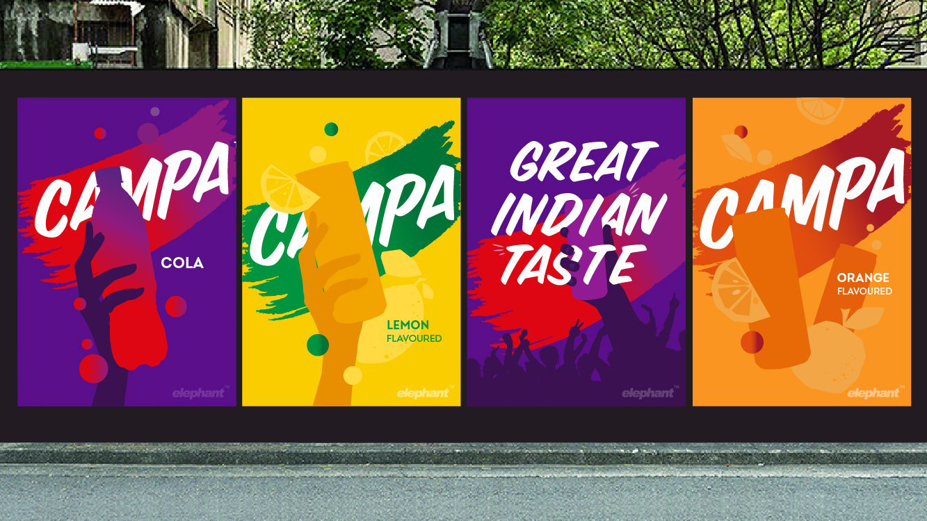 print adverts for Campa Cola