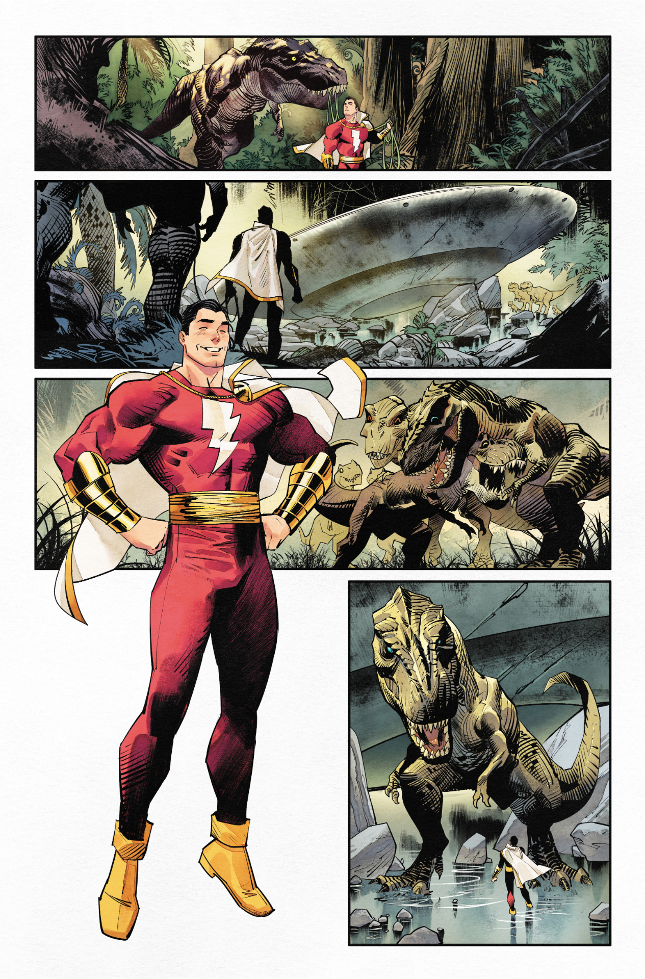 ¡Shazam!  #1 arte