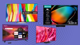 TVs from LG, Roku, Samsung and Hisense
