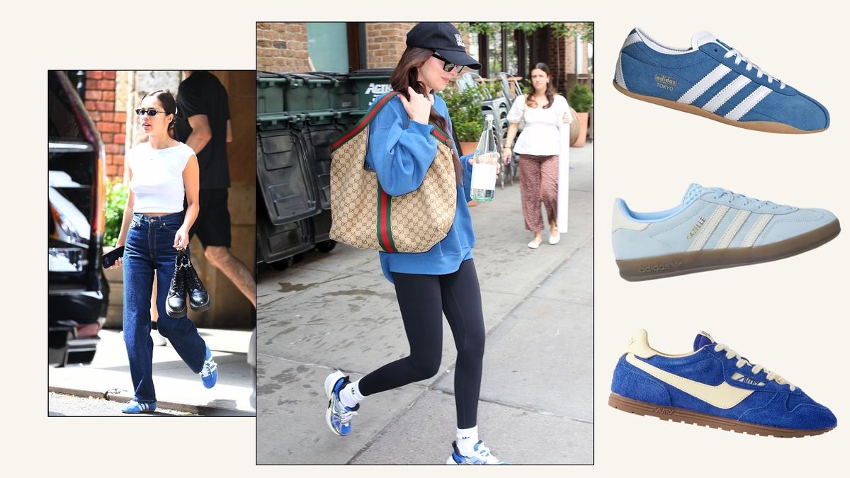 Suddenly, People Are Wearing This Trainer Colour to Make Jeans and Leggings Way Trendier