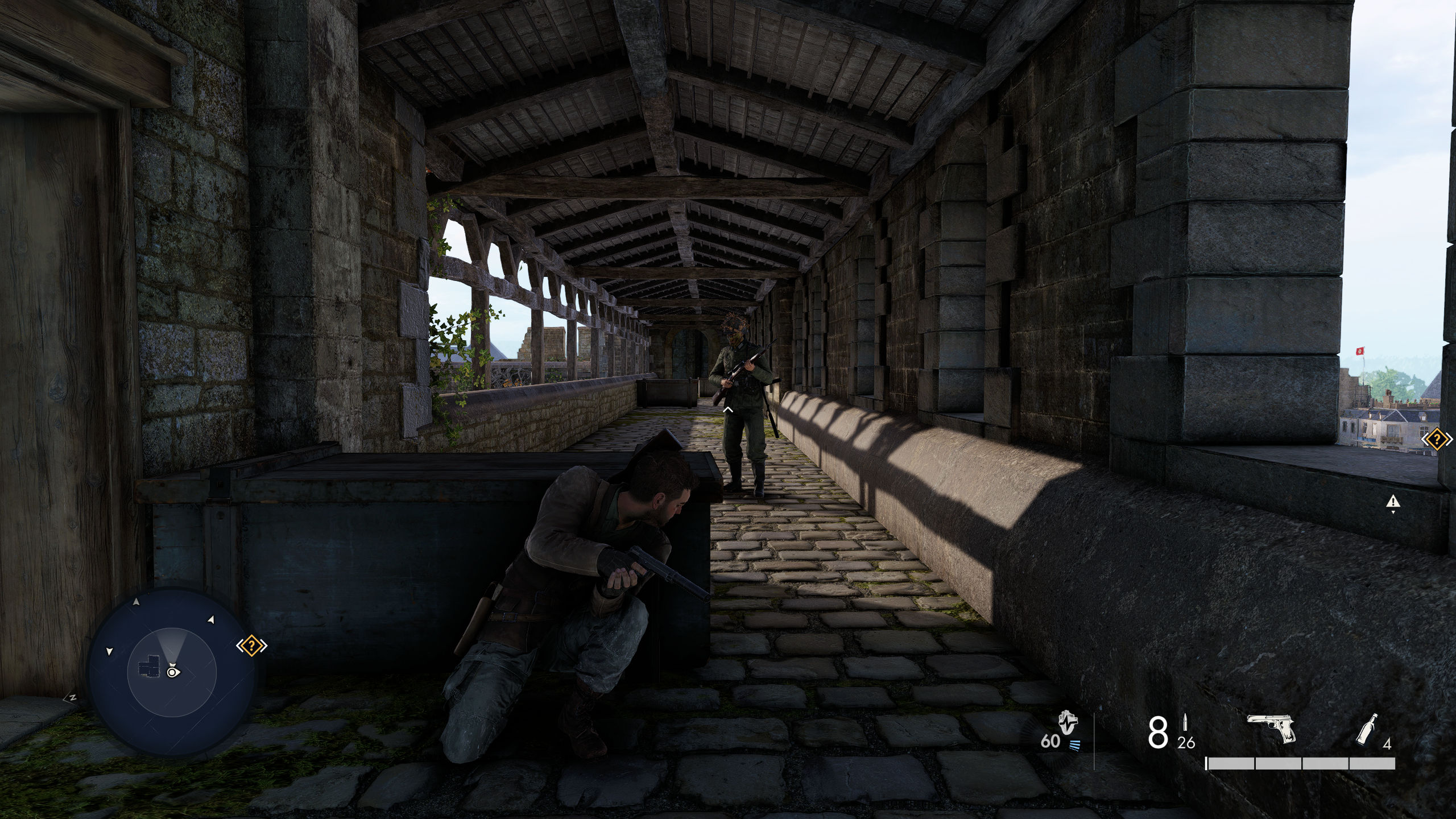 Sniper Elite: Resistance gameplay screenshots.