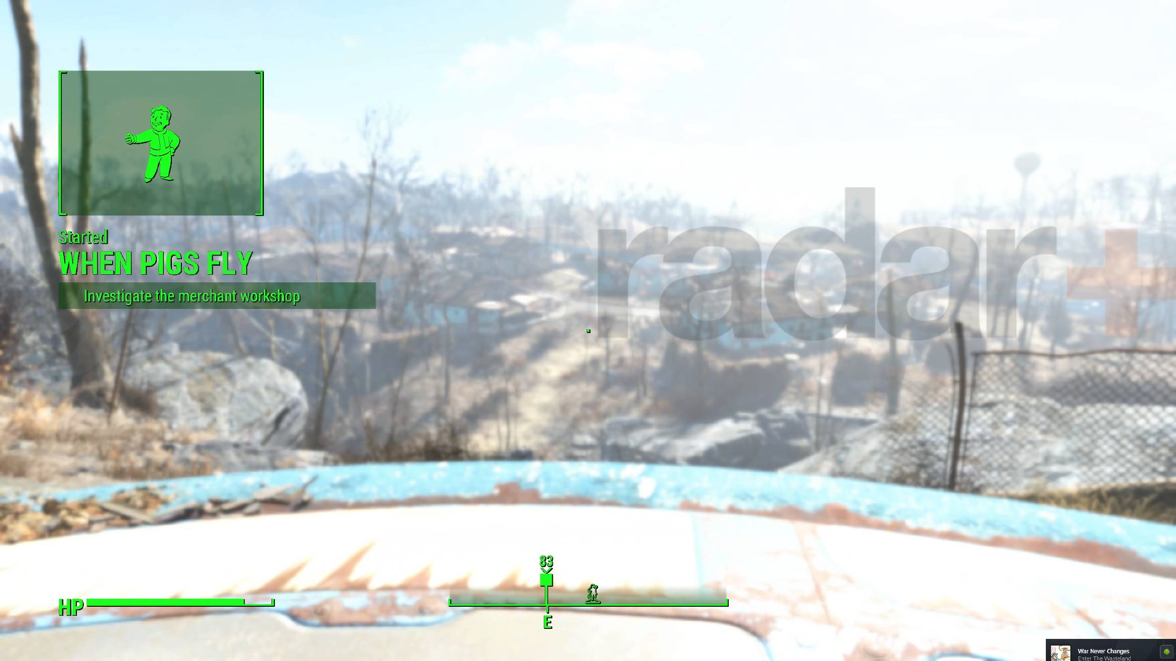 Fallout 4 Investigate the Merchant Workshop