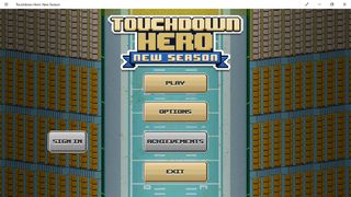 Touchdown Hero: New Season Win10 PC