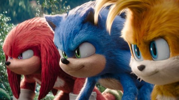 Knuckles, Sonic and Tails in Sonic the Hedgehog 3