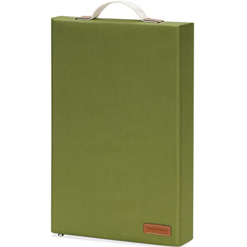 Large Knee Mat-Gardening Kneeler Pad-Thick Garden Sitting or Kneeling Pad Cushion-Construction Knees Support Board of Working,repairing-Floor Knees Mat for Prayer,fitness,yoga,gym & Pilates-Green