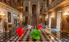  Thomas Heatherwick’s playful Spun chair which will allow visitors to twirl around 